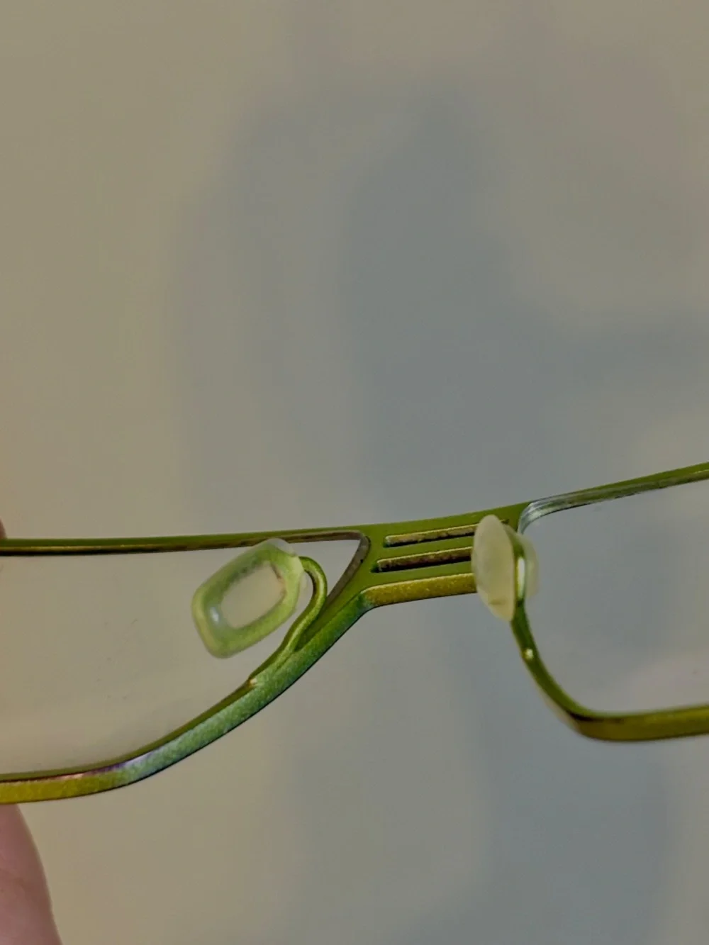 Orgreen Wolf 167 Titanium Womens Glasses Frames Purple & Green Handmade in Japan
